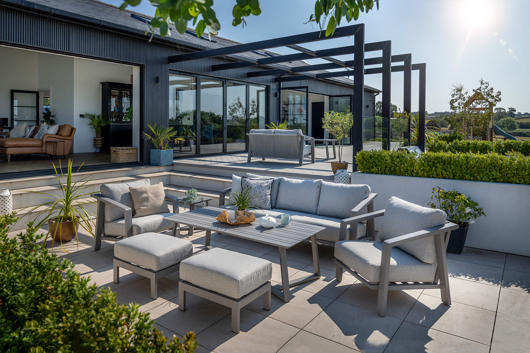 Alora 3 Seat Lounge Set